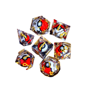 Pokeball RPG D20 Dice - Dados Pokeball