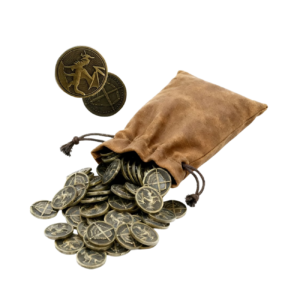 Fantasy Metal Coins for RPG Adventures