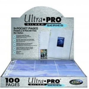 Ultra Pro Silver Series 9-Pocket Pages