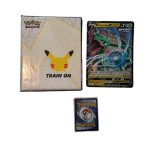 Rayquaza V Promo & Jumbo Binder