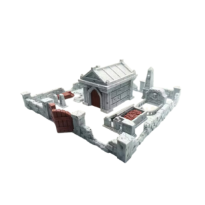 Cementerio en Miniatura de D&D de 42 piezas